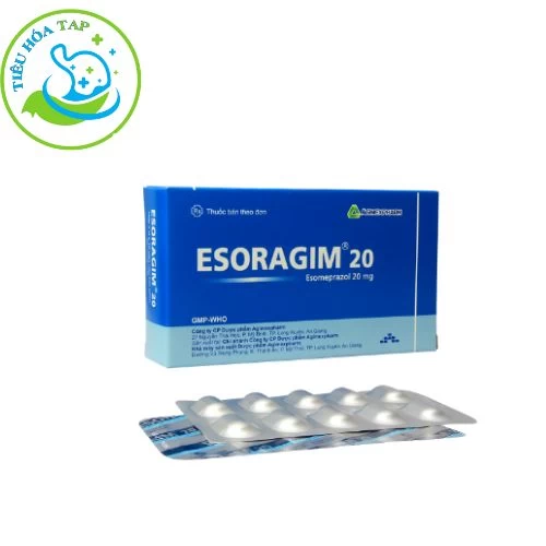 Esoragim 20 - Hộp 3 vỉ x 10 viên